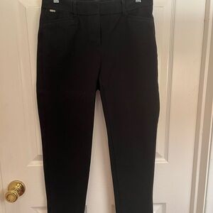 White House Black Market Black Cropped Ankle Pants